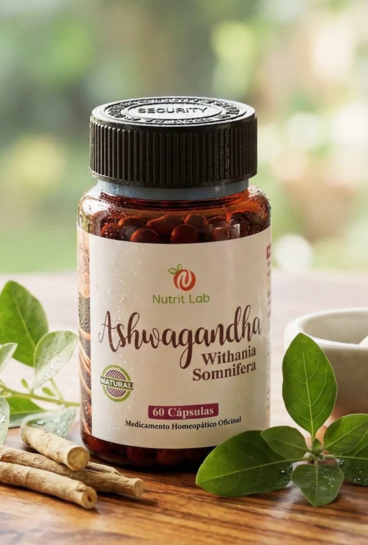 Ashwagandha - Reductor de Estrés y Energía (60 Cápsulas)