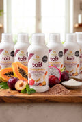 PACK 6 UDS - Bebida Digestiva Toit - Ciruela, Pitahaya y Papaya (500 ml)