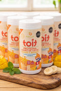 PACK 6 UDS - Proteína en Polvo Niños Mango Banano Toit (650 g)