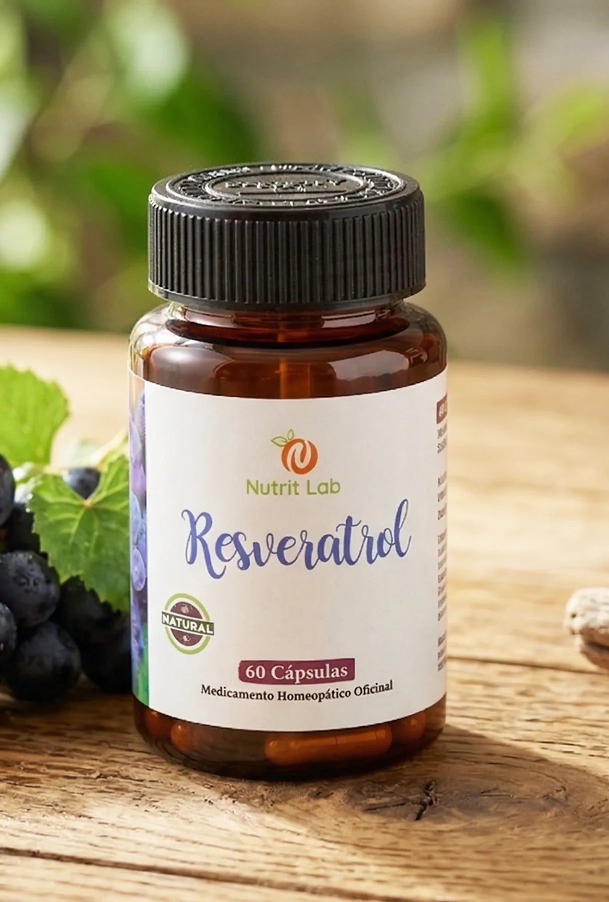 Resveratrol - Antienvejecimiento y Salud Cardiovascular (60 Cápsulas)